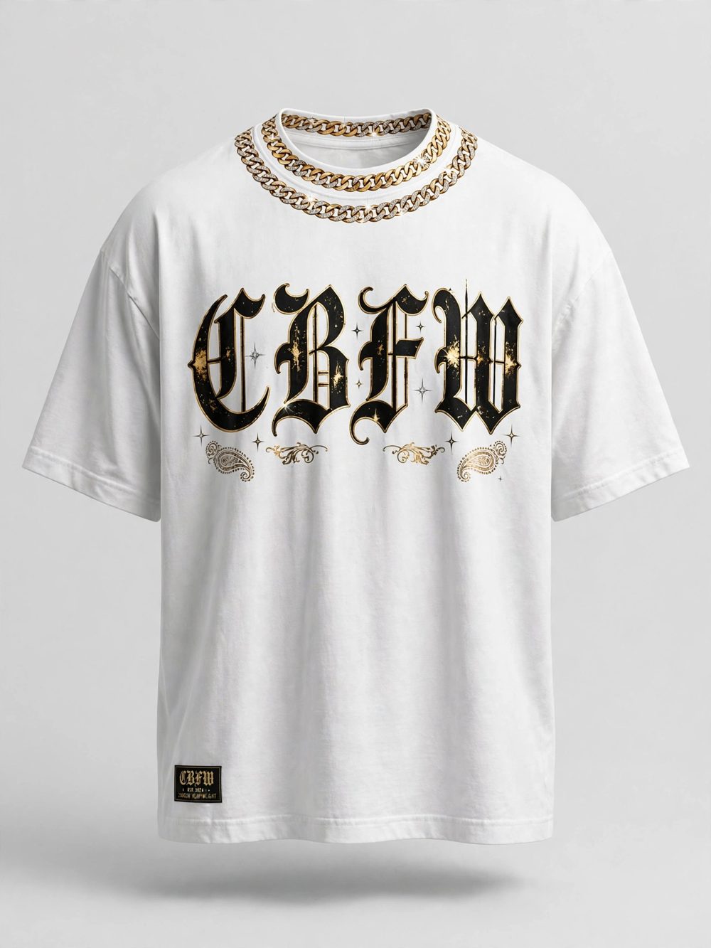 CBFW Chain Drip Tee