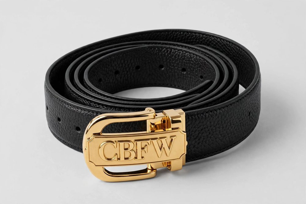 CBFW Gold-Buckle Belt